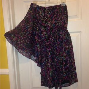 One shoulder mini dress. Size M