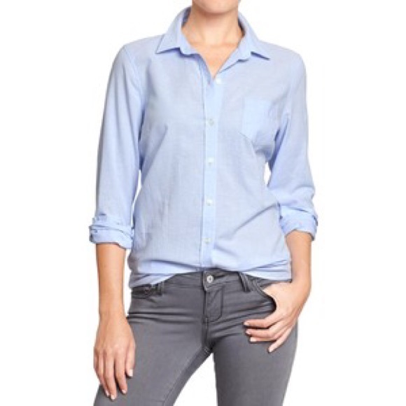 Blue Oxford Shirt