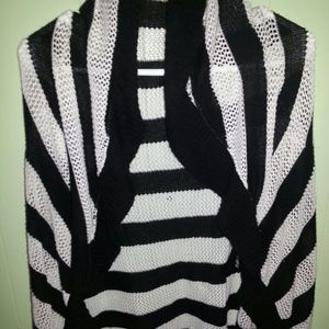 Cute B & W Cardigan!