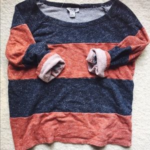 lucky brand | knit sweater | two tone