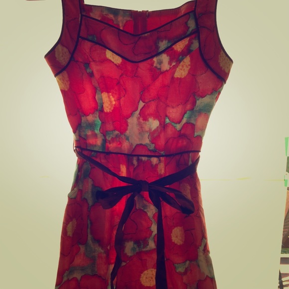 NWOT Modcloth Daydreams and Doodles Dress, S; RARE