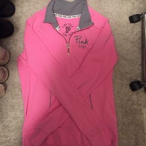 VS PINK 1/4 Zip Yoga