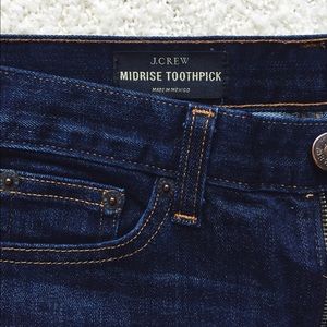 j. crew | midrise | toothpick