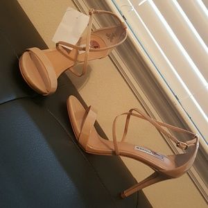 Nude Strappy Heels