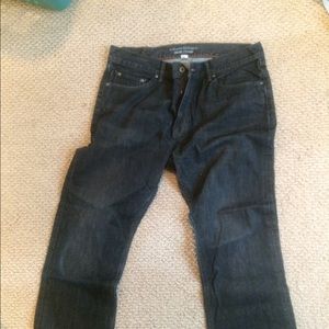 Banana republic men's dark denim