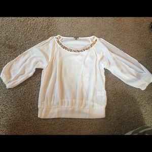 Charlotte Russe 3/4 length sleeve top