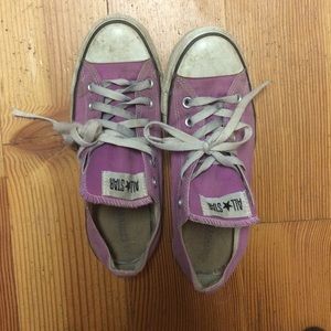 Pink converse