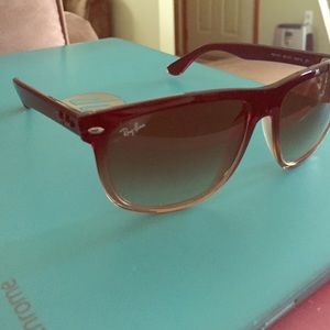 Authentic Ray-Ban Black/Brown Sunglasses! NWOT