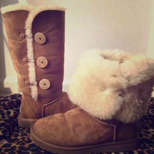 UGG Australia Chestnut Bailey Button Tall Boots