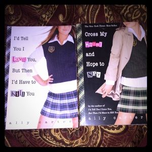 Ally carter books! NEVER USED
