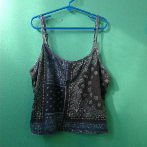 Spaghetti strap tank