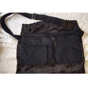Black GUCCI Fanny pack /Belt Bag