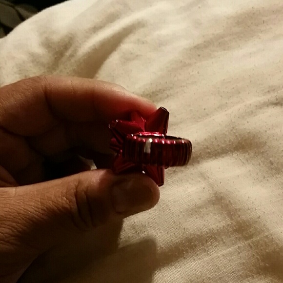 Bow ring great for Christmas