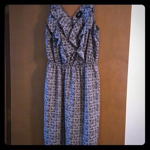 Black and grey dress