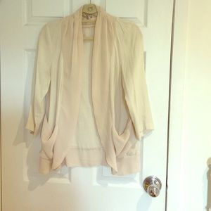 Chiffon cardigan