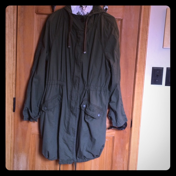 Topshop Green Army Jacket