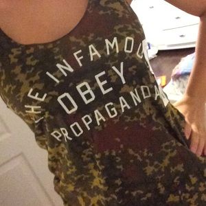 Obey tank top