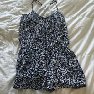 Joie silk lawana romper size m