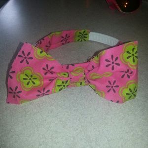 0-3 month headband with bow