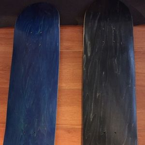 Blank Canadian maple skateboard deck