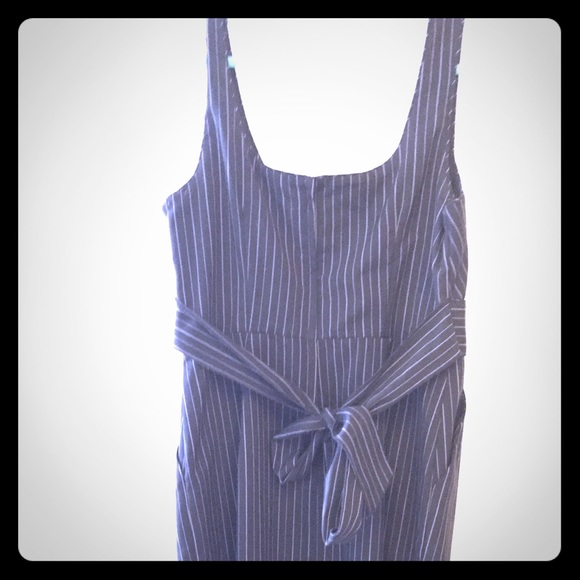 Pinstriped Studio Y dress