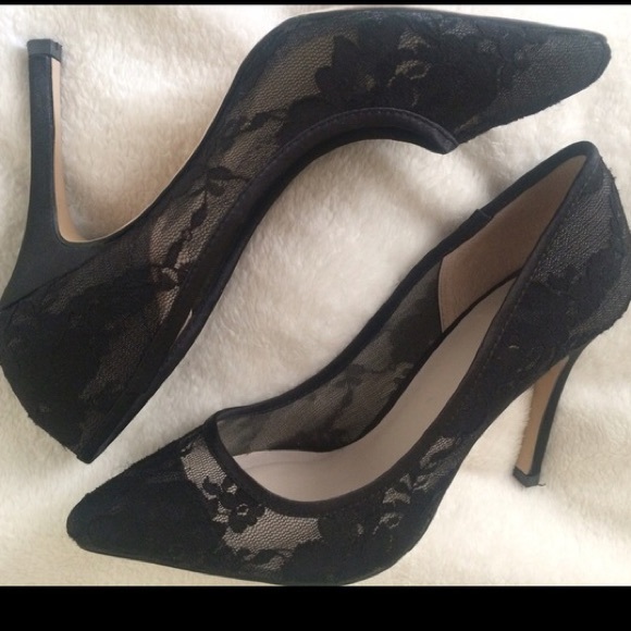 Shoemint Shoes - 🎉🎉Sunday sale 🎉🎉 Black Lace Pumps