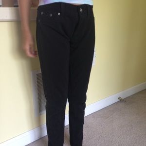 Black jeggings