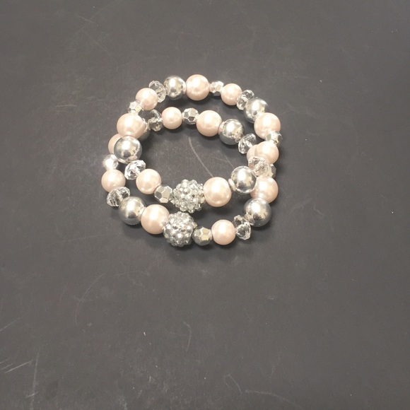 Beaded Pearl Bracelets