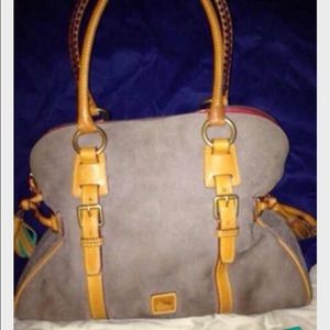 Authentic Dooney Bourke Florentine Bristol Satchel