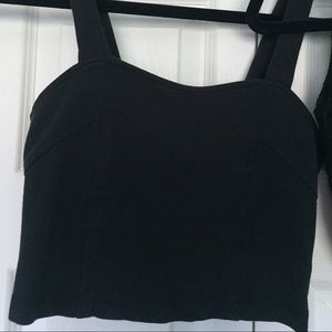 Brandy Melville Cropped Cut out Crop Top Brallette