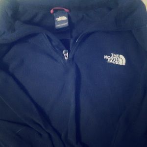 Womens L north face 1/4 zip