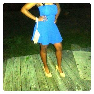 Royal Blue Short Homecoming Dress