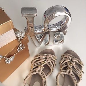 Aldo Nautical Flat Sandals