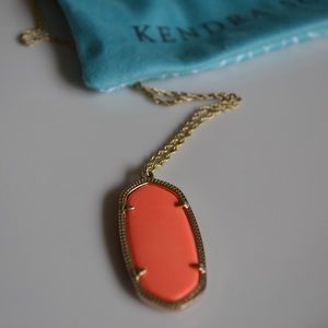 Tangerine Delicate Necklace