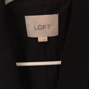LOFT Jackets & Coats - Faux leather sleeve blazer LOFT Jackets & Coats - Faux leather sleeve blazer