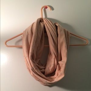Cute Beige infinity Scarf