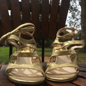 Gold Michael Kors Heels