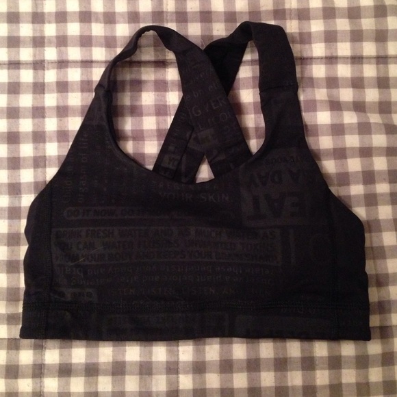All sport bra