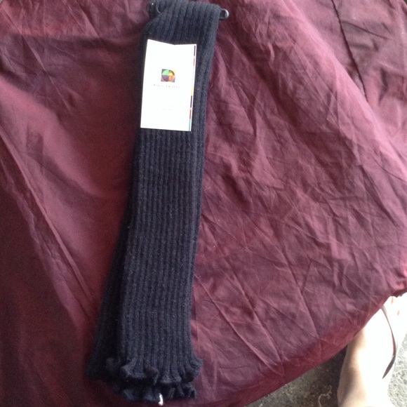 Black leg warmers