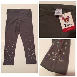 👸👸New grey Sofia the First leggings 👑🆕