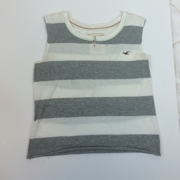Hollister Stripe Crop Top