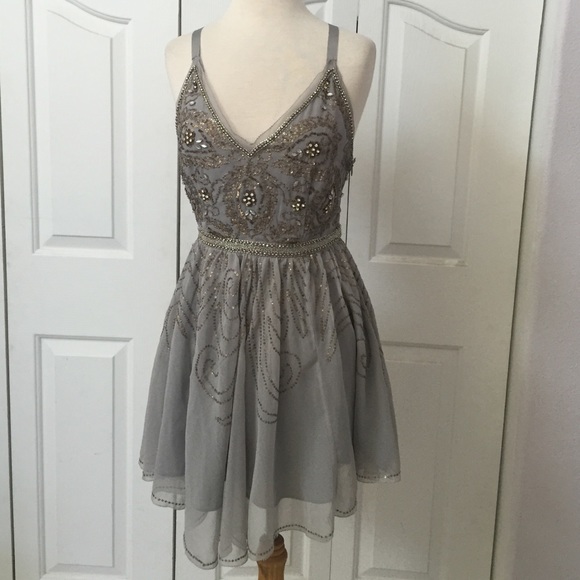 Urban Outfitters Dresses & Skirts - Urban Outfitters Beaded Embroidered Skater Dress
