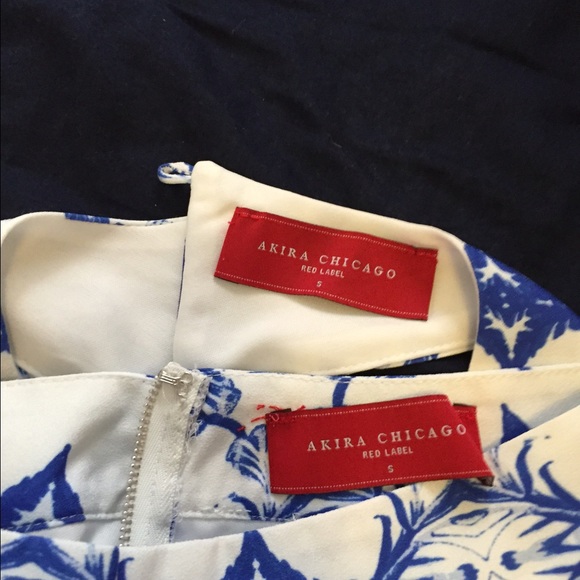 AKIRA Pants - Akira blue & white 2 piece play suit with tags AKIRA Pants - Akira blue & white 2 piece play suit with tags