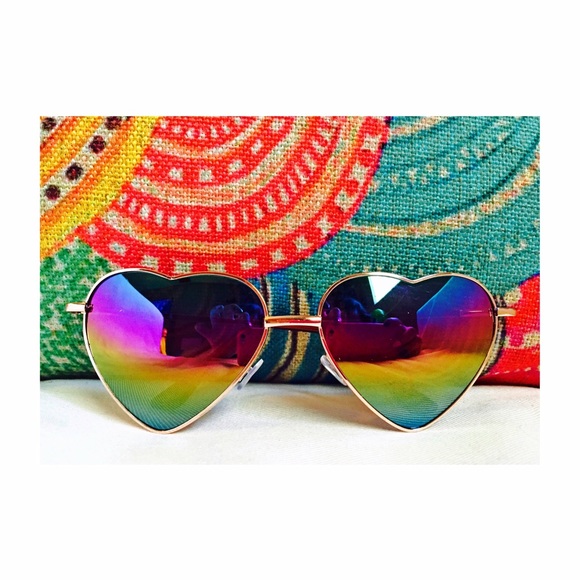 Lolita Heart-Shaped Aviator Sunglasses 💕