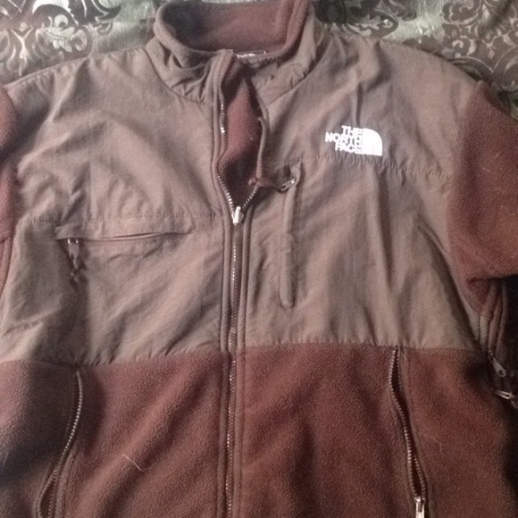 Brown north face