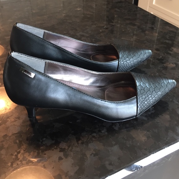 Calvin Klein black pumps