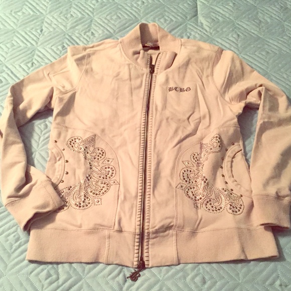 Grey BCBG zip up