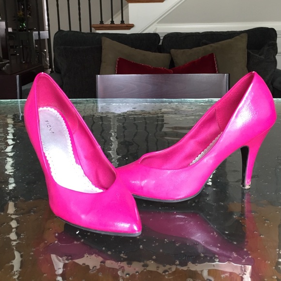 Hot Pink Pumps