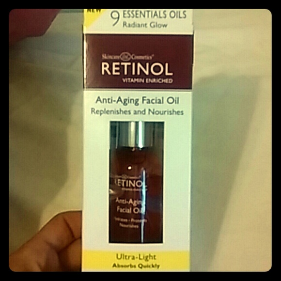 Skincare cosmetics retinol vitamen enriched