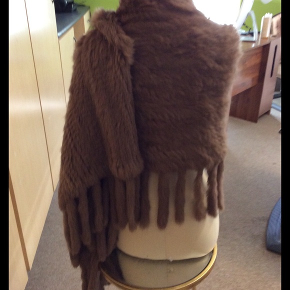 📛SOLD At EBay 📛Rabbit fur scarf - Picture 2 of 4